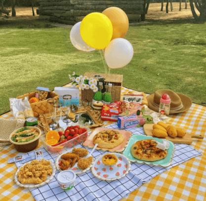 Eco-friendly picnic