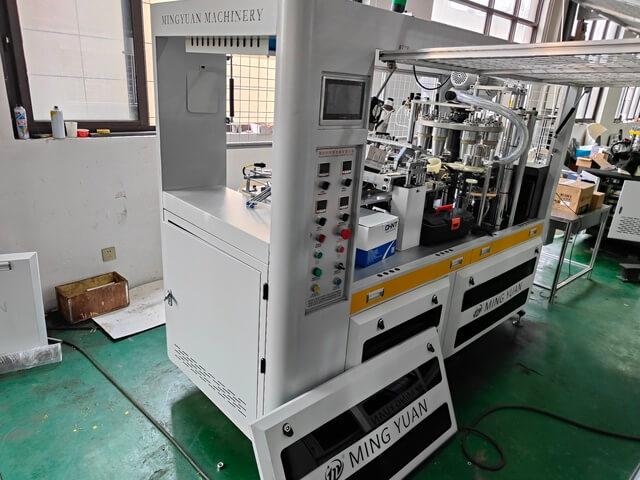 Single Wall Paper Cup Machine and Double wall Paper Cup Sleeve Machine in lraq