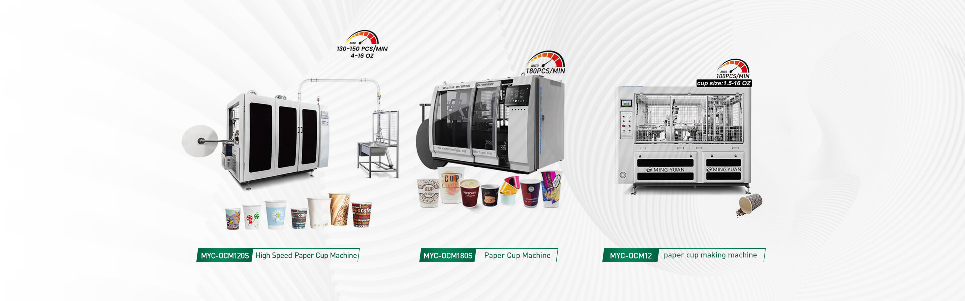 High Speed Intelligent Paper Cup Machine Main Features