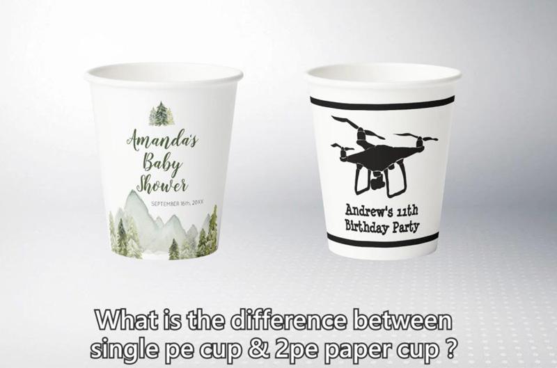 The difference between single and double coated paper cup
