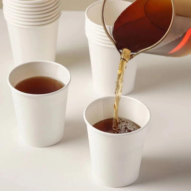 色彩缤纷的定制设计纸质茶杯