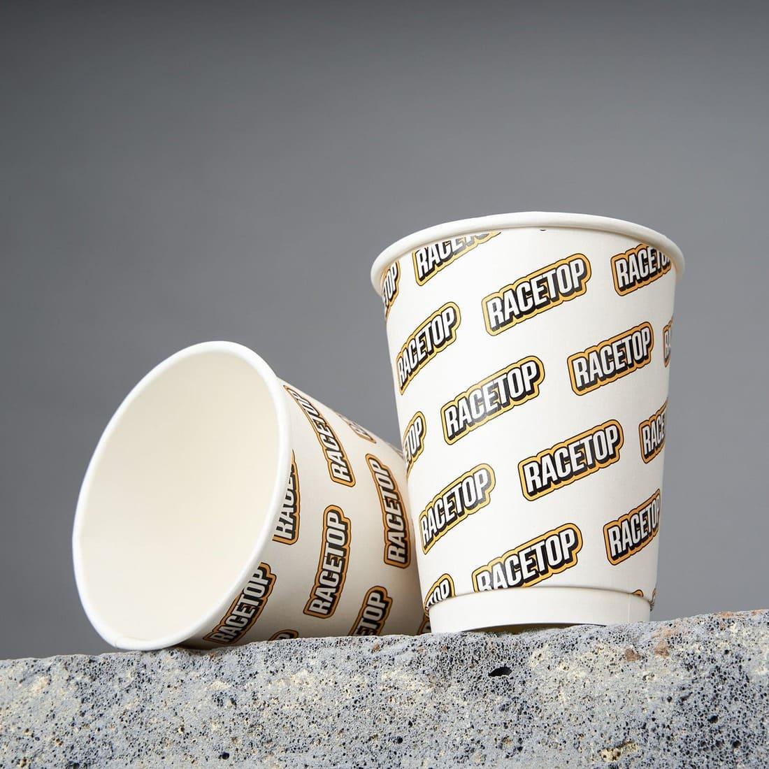 采用环保材料的双层纸杯