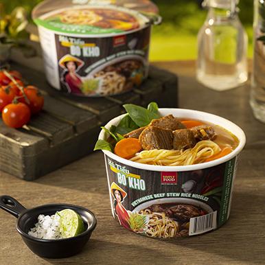 Durable Instant Noodle Paper Bowl