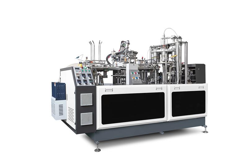 Paper cup making machine