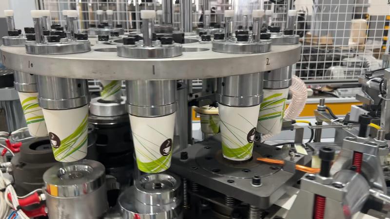 MYC-OCM100 简易型超声波纸杯机运行视频