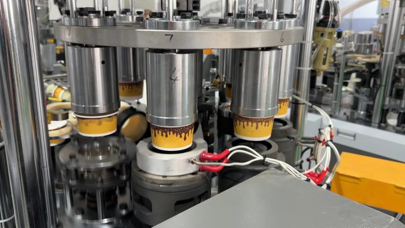 MYC-OCM12 简易型超声波纸杯机运行视频