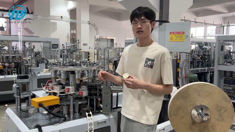 介绍 MYC-OCM100 简易型纸杯成型机解决方案